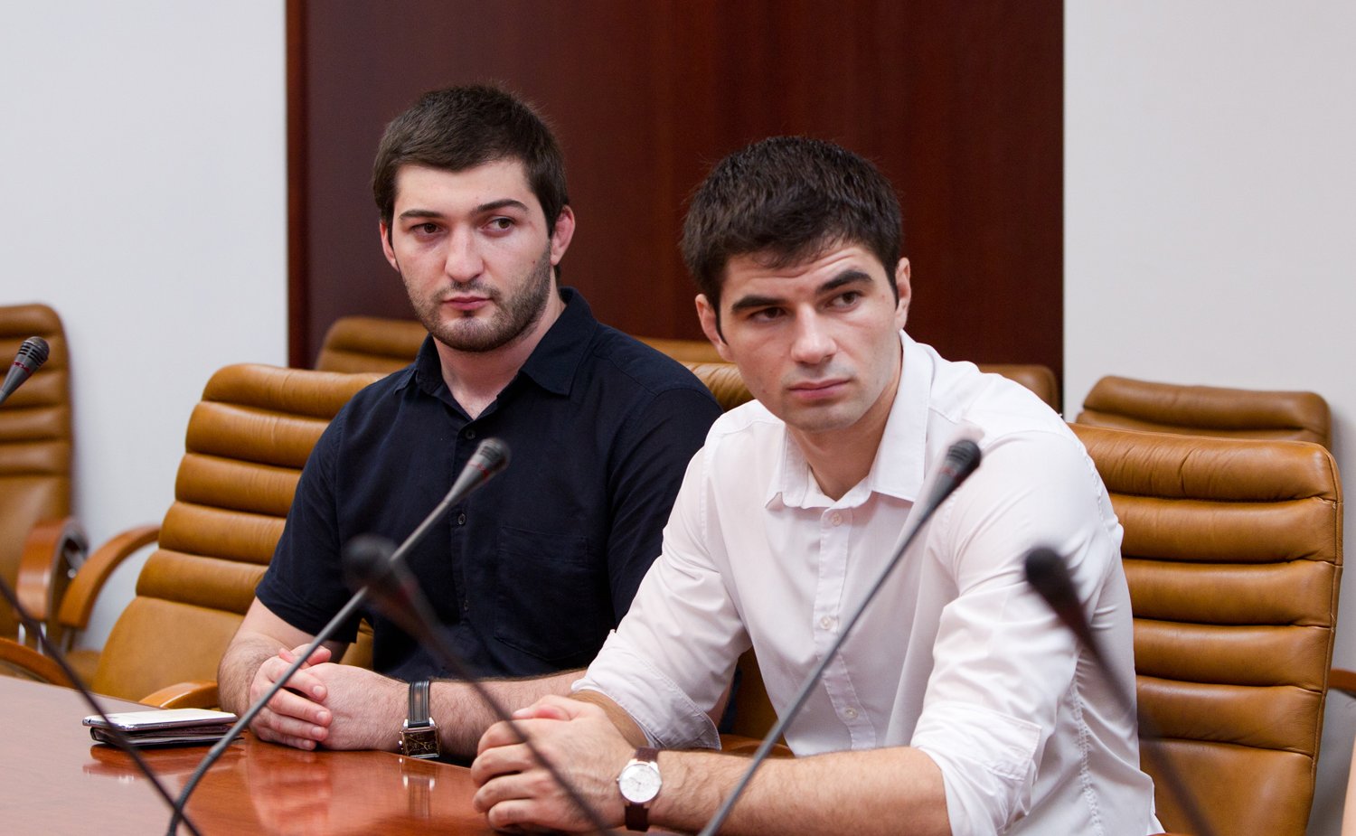 А. Кажаров и М. Хапсироков встретились c выпускниками-отличниками московских вузов