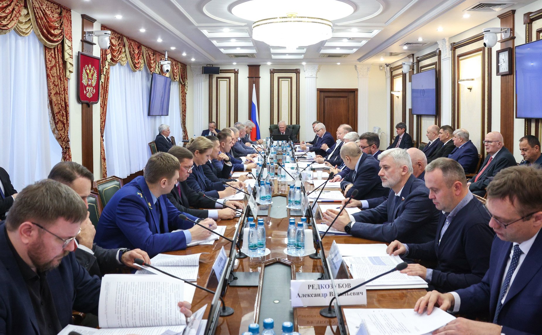 Совещание Комитета Совета Федерации по обороне и безопасности совместно с Комитетом Совета Федерации по экономической политике «Вопросы обеспечения безопасности воздушных перевозок. Состояние и перспективы развития гражданского авиастроения в России»