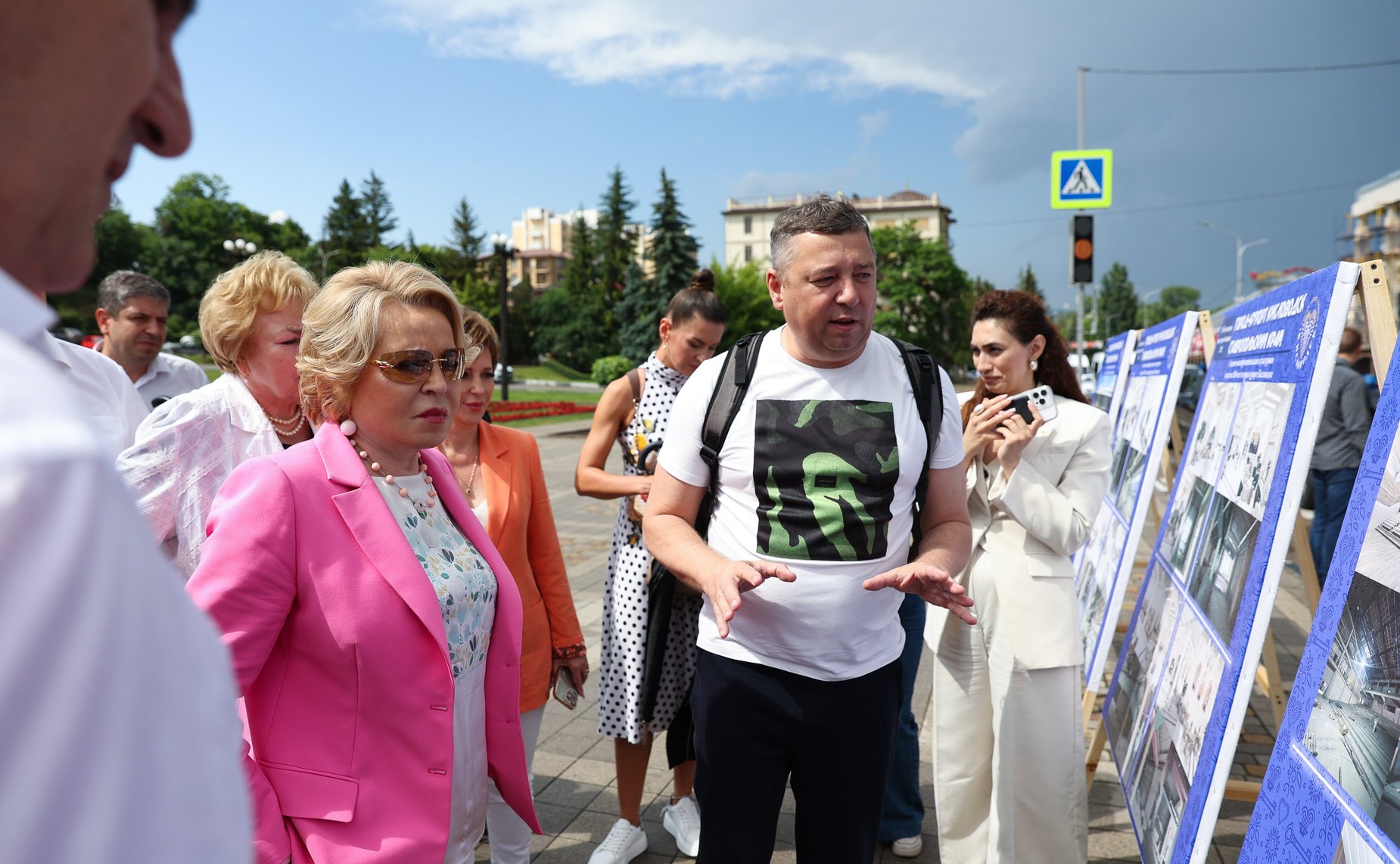 В ходе рабочей поездки Валентина Матвиенко посетила Конгресс-центр «Россия»