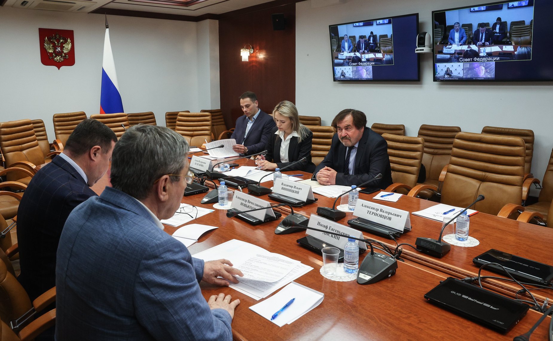 Заседание рабочей группы Комитета СФ по Регламенту и организации парламентской деятельности по подготовке предложений о совершенствовании законодательства об общественном контроле в РФ