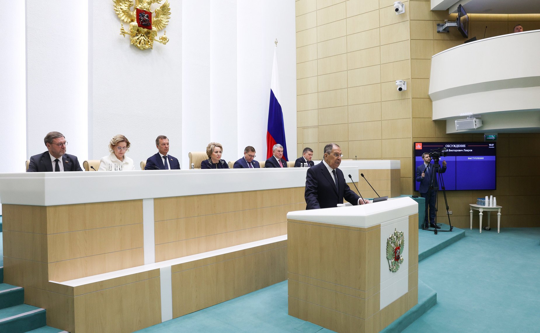 Министр иностранных дел Российской Федерации Сергей Лавров