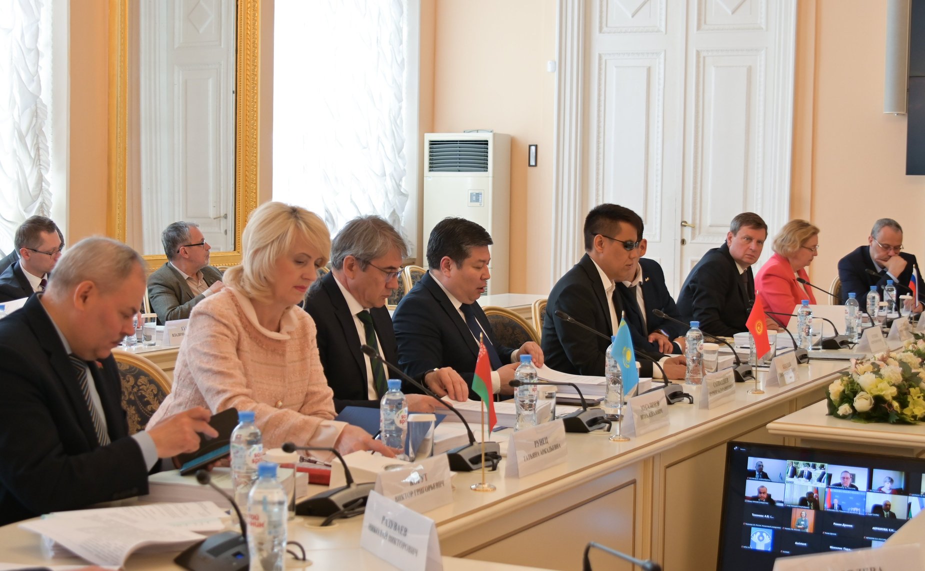 Андрей Епишин принял участие в заседании Постоянной комиссии МПА СНГ по экономике и финансам