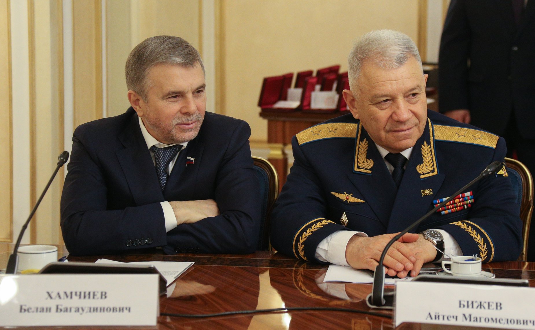 Совещание Комитета СФ по обороне и безопасности совместно с Клубом военачальников РФ, посвященное Дню Защитника Отечества