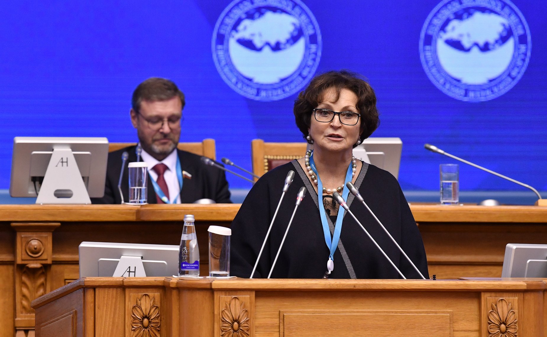 Пленарное заседание – межпарламентского диалога «Миссия женщин в развитии дипломатии мира и доверия»