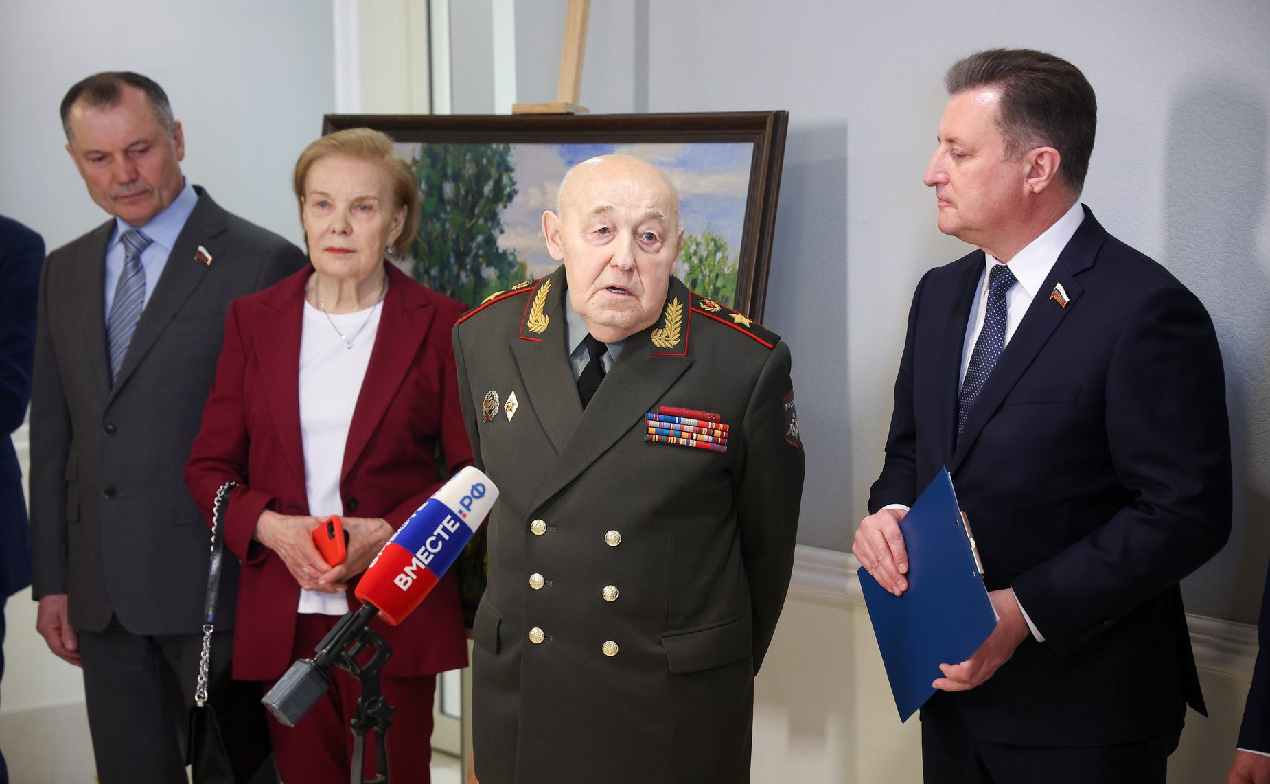 Открытие в Совете Федерации выставки «По Земле Вологодской»