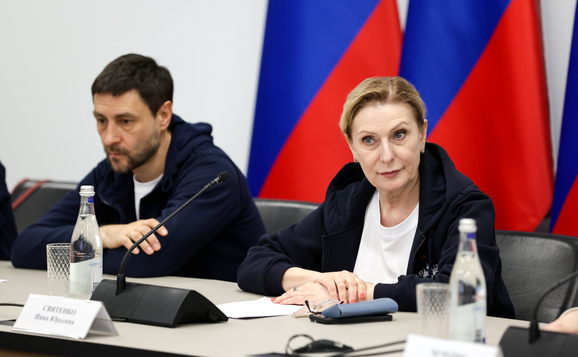 Встреча сенаторов с губернатором Нижегородской области Глебом Никитиным