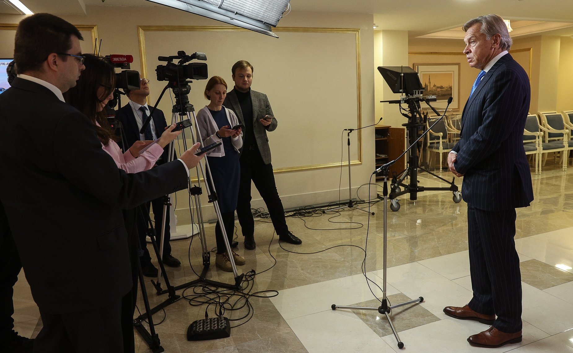 Пресс-подход Алексея Пушкова