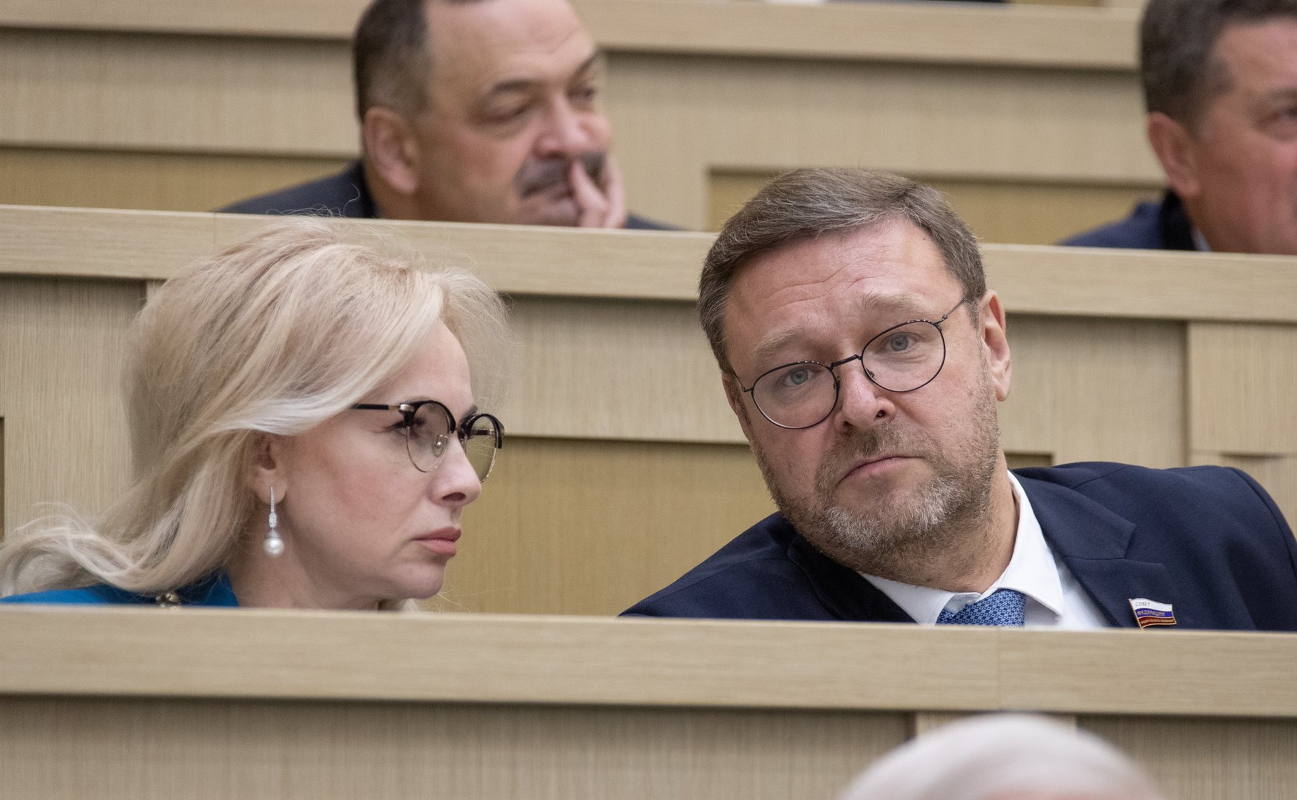 Ольга Ковитиди и Константин Косачев