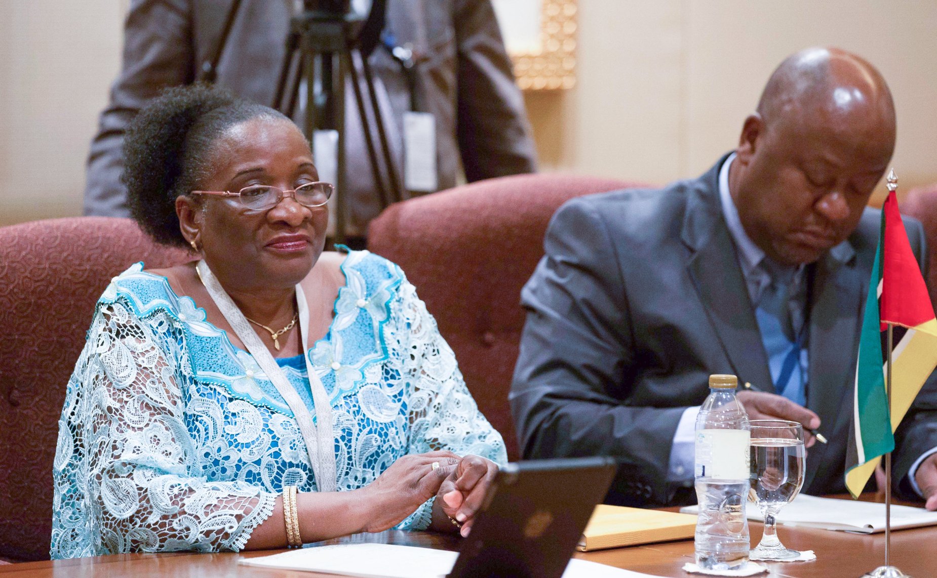 Встреча Председателя Совета Федерации Валентины Матвиенко с Председателем Ассамблеи Республики Мозамбик Вероникой Какаму Длову