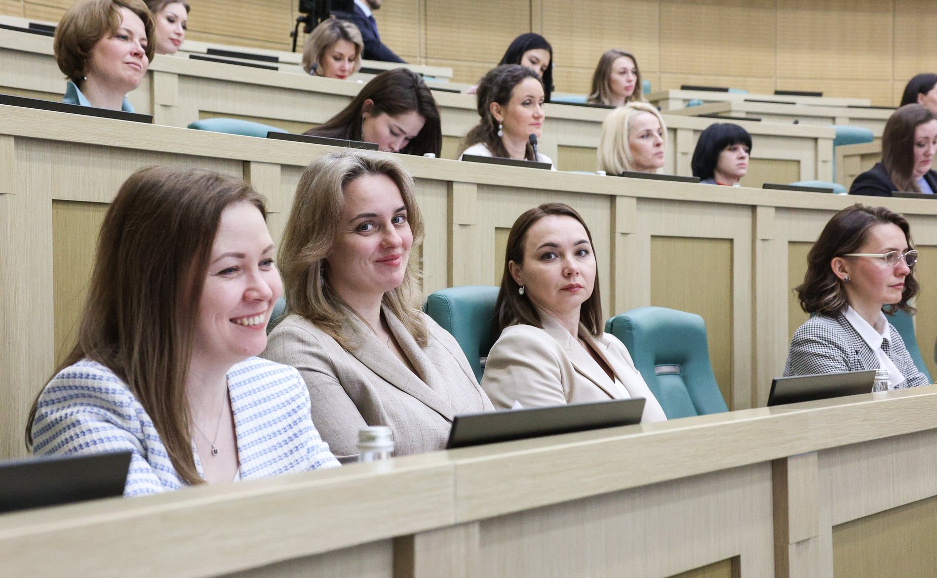 Встреча Председателя Совета Федерации Валентины Матвиенко с женщинами-предпринимателями «Голос женского бизнеса»