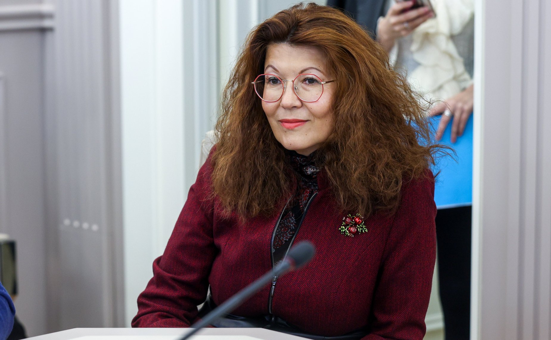 Наталья Мельникова провела встречу с активистами молодежного землячества Псковской области