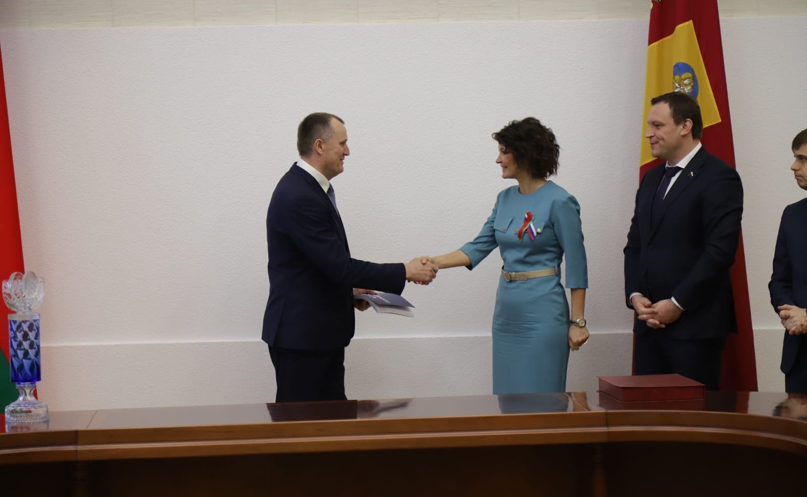 Маргарита Павлова приняла в Могилёве участие в мероприятиях, приуроченных ко Дню единения народов России и Беларуси