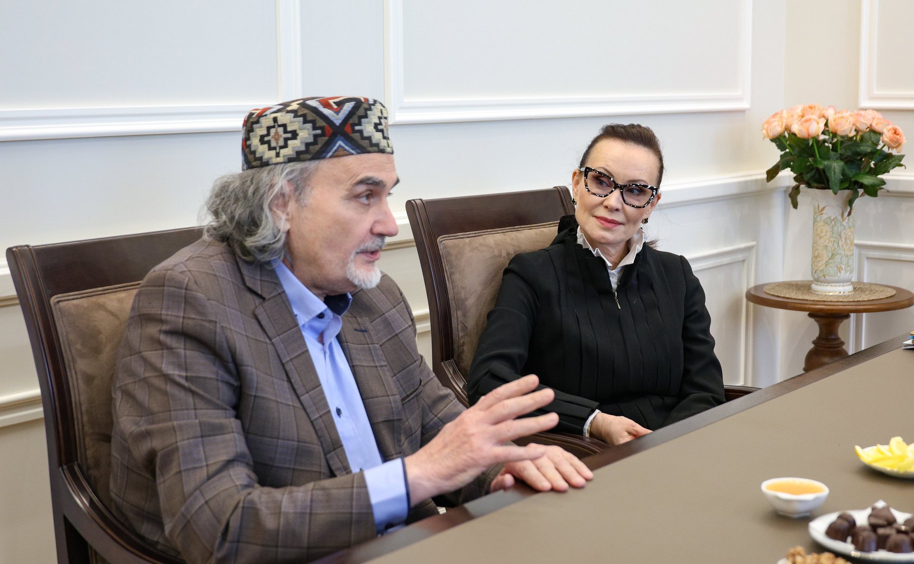 Встреча сенаторов РФ с театральными деятелями