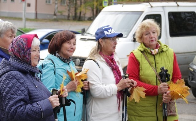 Елена Шумилова провела церемонию открытия маршрута здоровья в Сыктывкаре