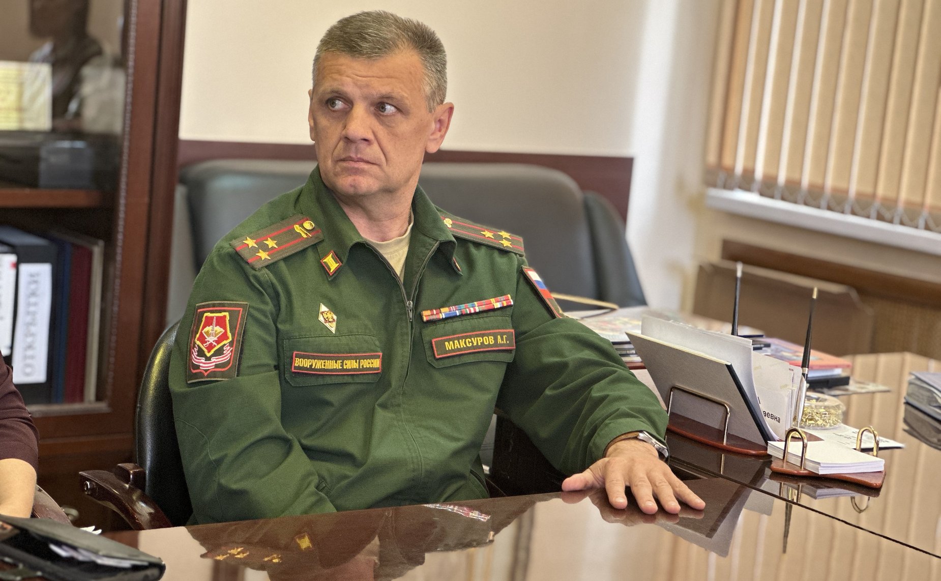 Маргарита Павлова обсудила с военным комиссаром Челябинской области вопросы взаимодействия с органами государственной власти в части подготовки граждан к военной службе