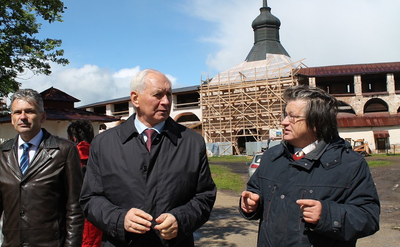 Н. Тихомиров посетил Кирилловский муниципальный район Вологодской области
