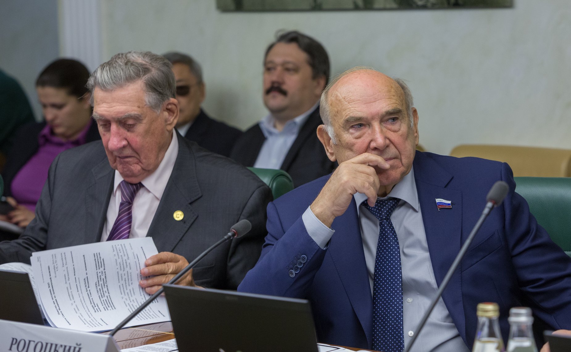 В. Рогоцкий Заседание Комитета Совета Федерации по экономической политике