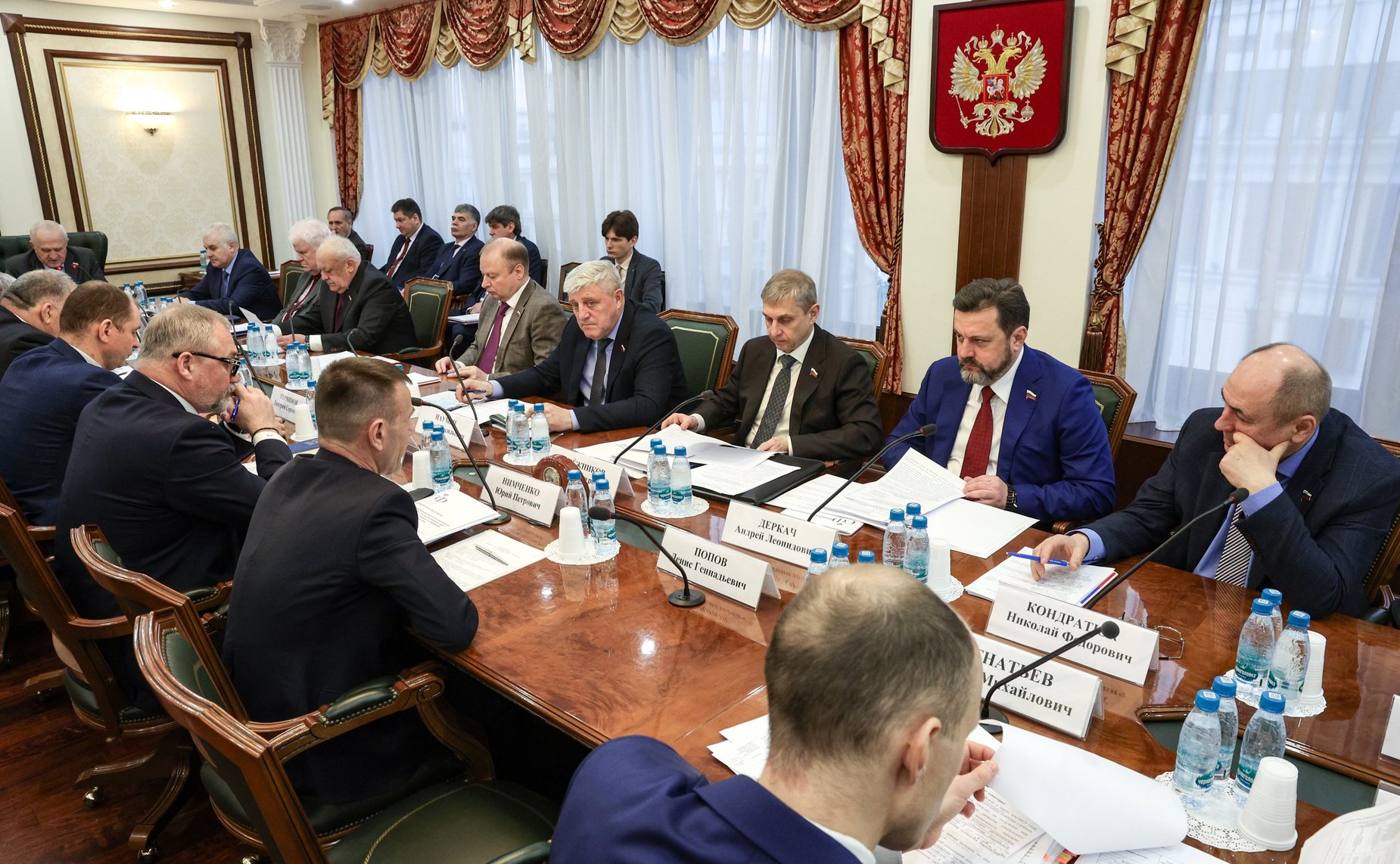 Заседание Комитета Совета Федерации по обороне и безопасности