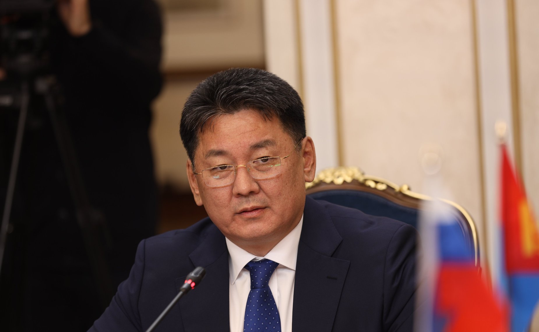 Встреча Председателя Совета Федерации Валентины Матвиенко с Президентом Монголии Ухнагийн Хурэлсухом