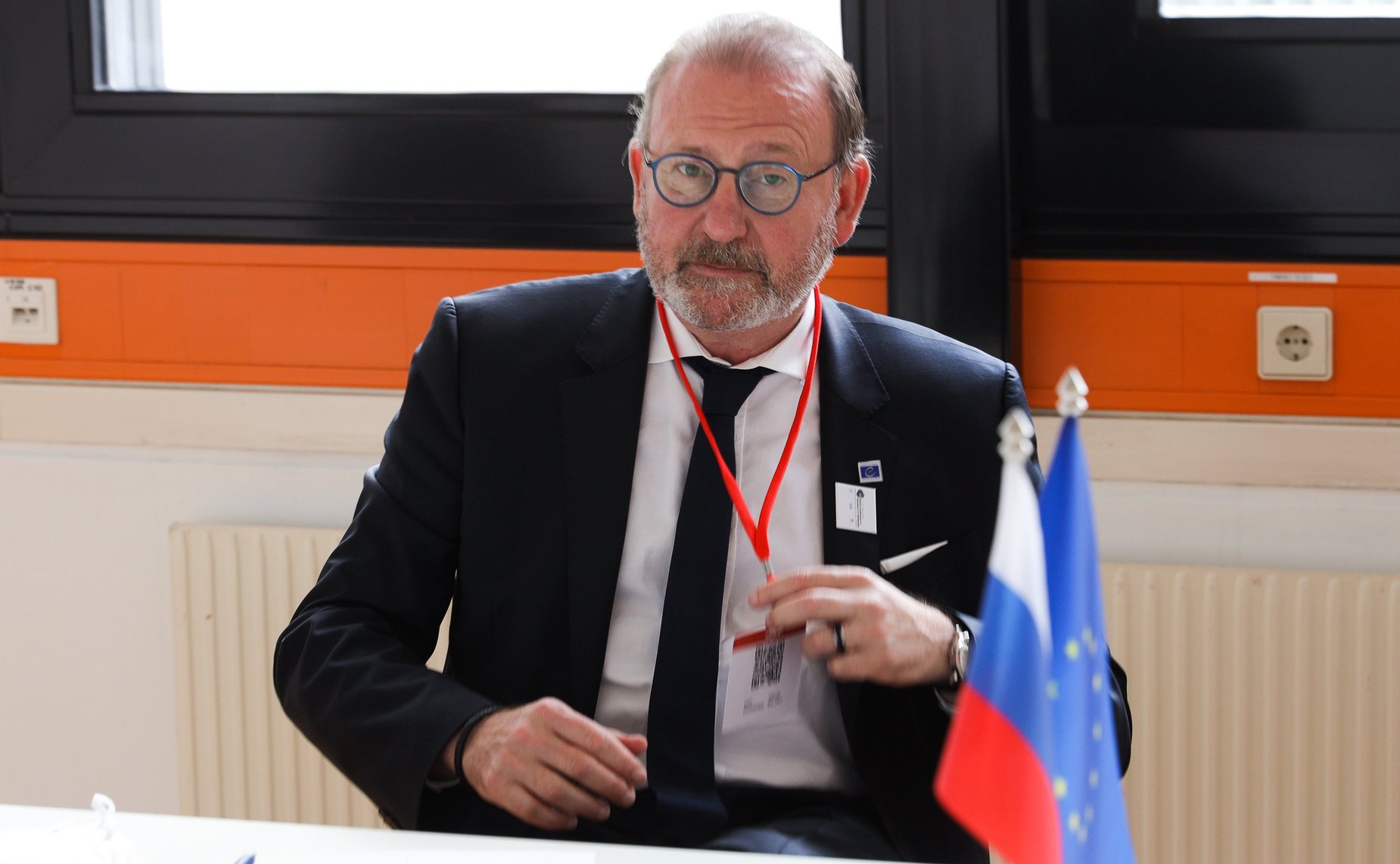 Встреча Председателя Совета Федерации Валентины Матвиенко с Председателем Парламентской Ассамблеи Совета Европы Хендриком Дамсом