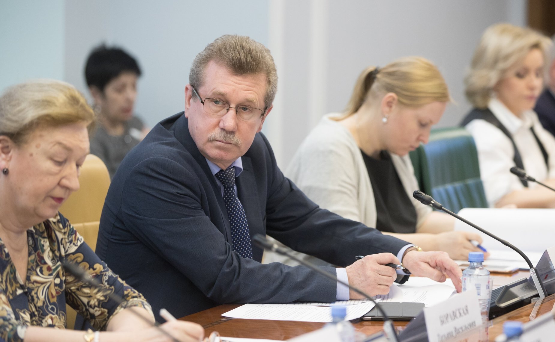 Совещание, посвященное вопросам формирования экологических фондов в России