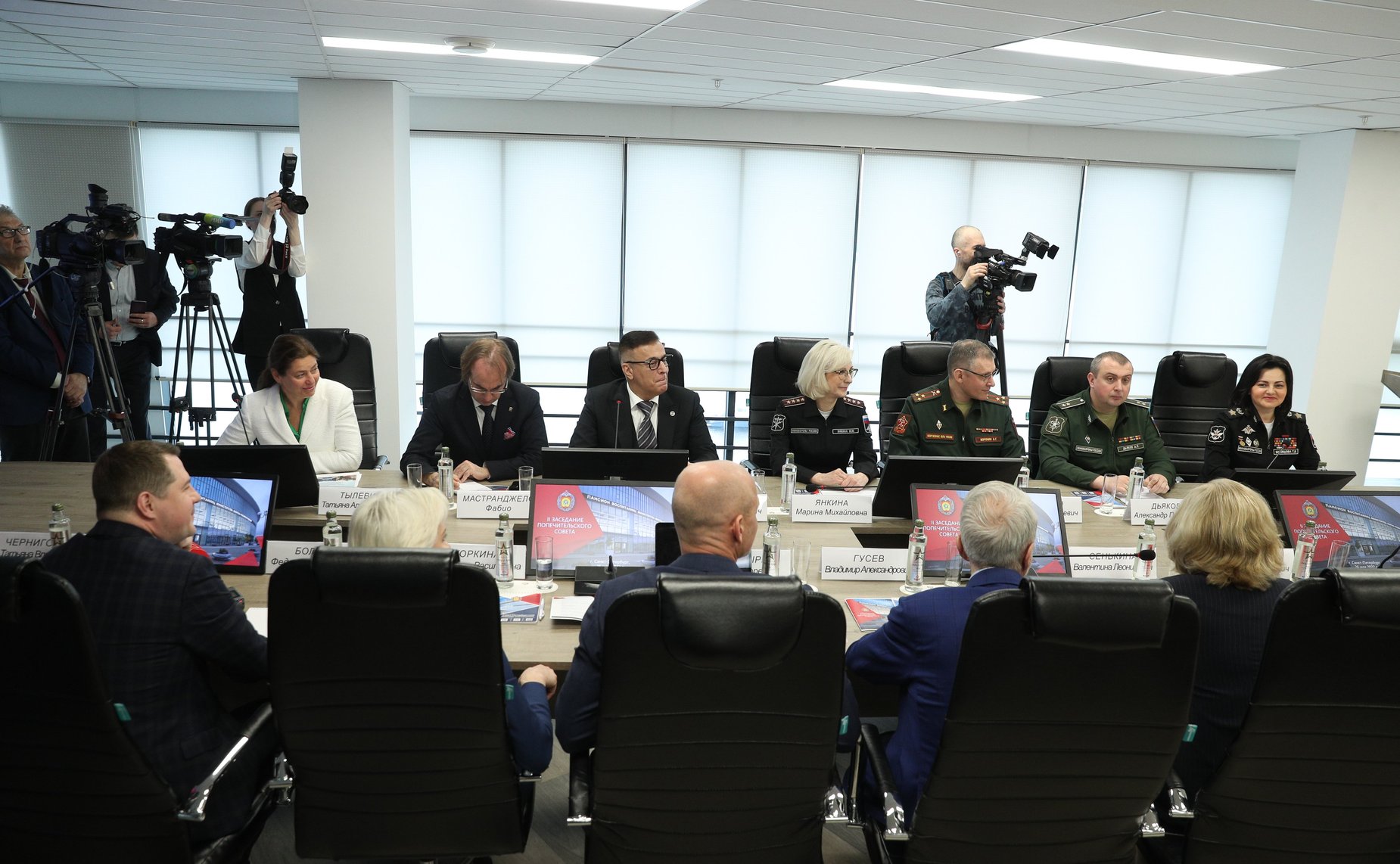 Заседание Попечительского совета Санкт-Петербургского Пансиона воспитанниц Министерства обороны РФ