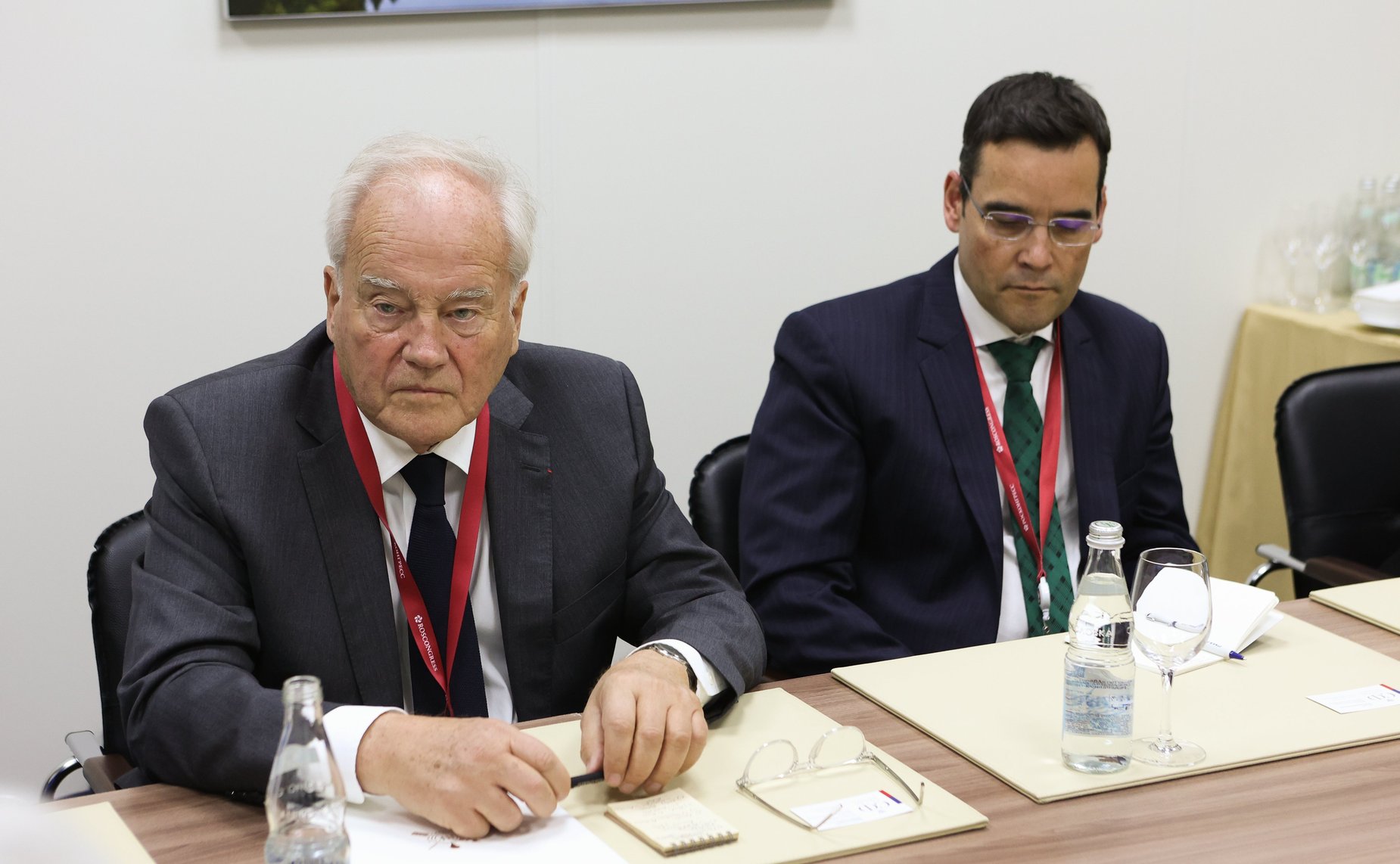 Встреча заместителя Председателя СФ Константина Косачева с председателем Комиссии Сената Французской Республики по международным делам, обороне и вооруженным силам Кристианом Камбоном