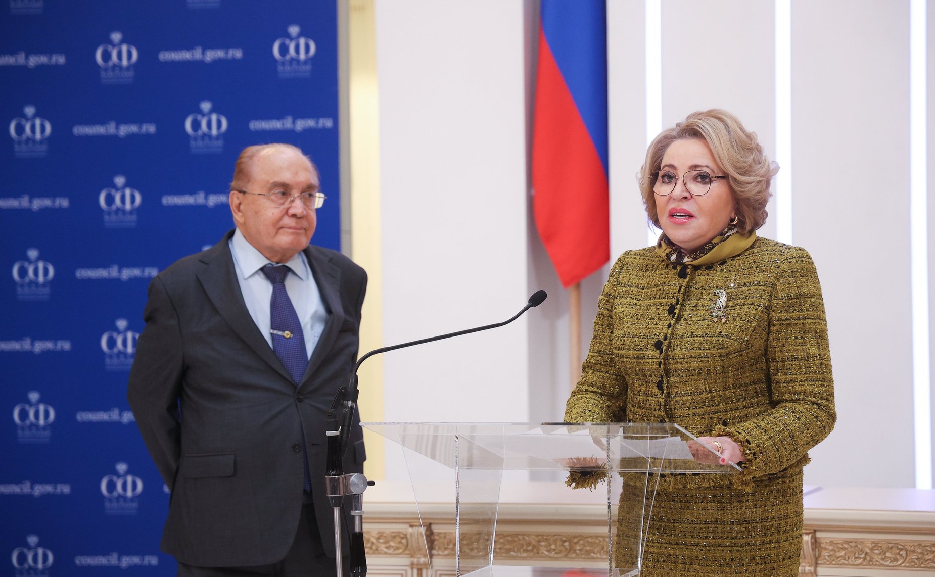 Открытие Дней МГУ им. М. Ломоносова в Совете Федерации