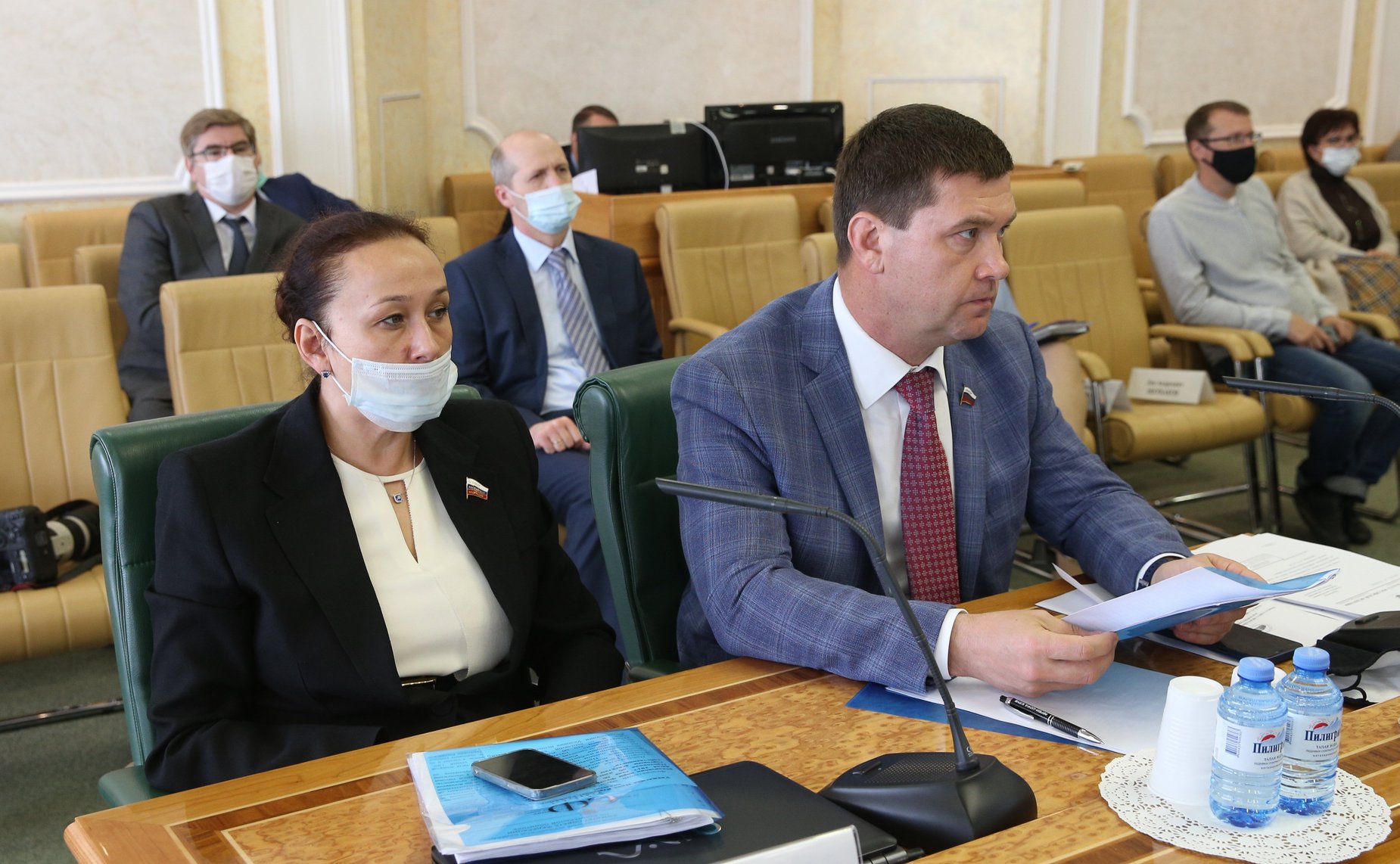 Совместное заседание Комитета СФ по Регламенту и организации парламентской деятельности и Комитета СФ по социальной политике по подготовке «Правительственного часа»