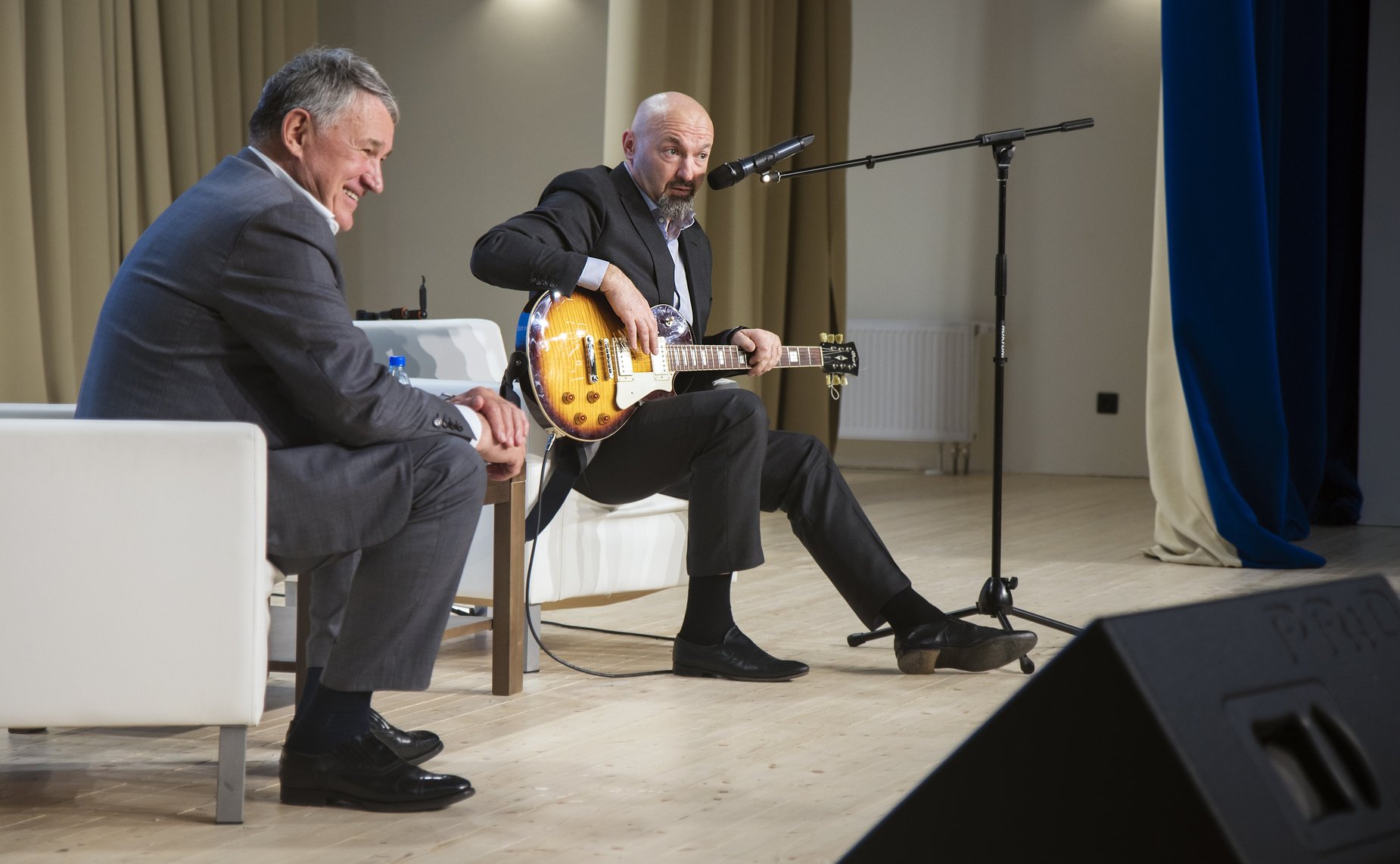 Юрий Воробьев принял участие в образовательном проекте «Встречи с интересными людьми» в центре «Корабелы Прионежья»