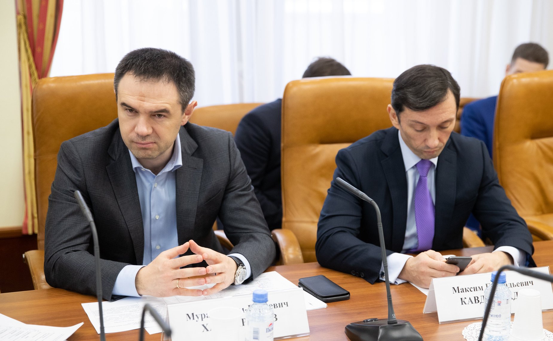 Мурат Хапсироков и Максим Кавджарадзе