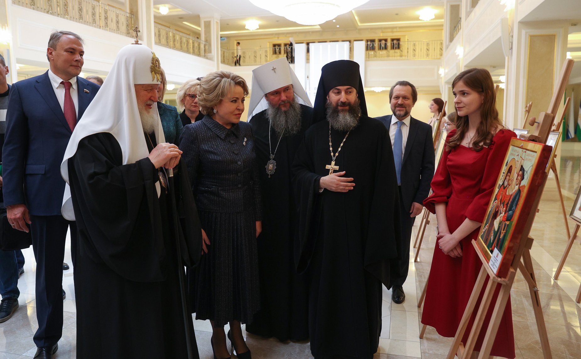 Встреча Председателя СФ Валентины Матвиенко со Святейшим Патриархом Московским и всея Руси Кириллом