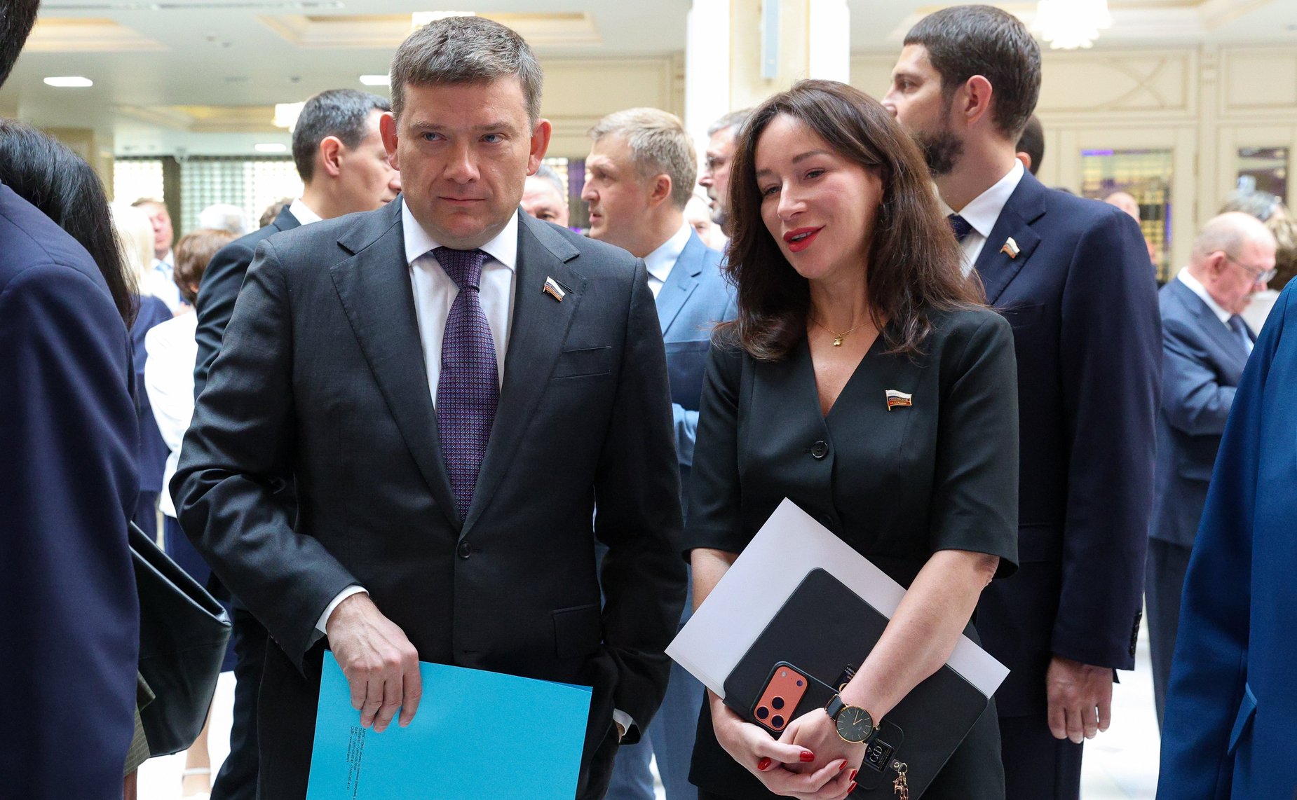 Валентина Матвиенко и Игорь Шувалов осмотрели выставку проектов, получивших поддержку институтов развития ВЭБ.РФ