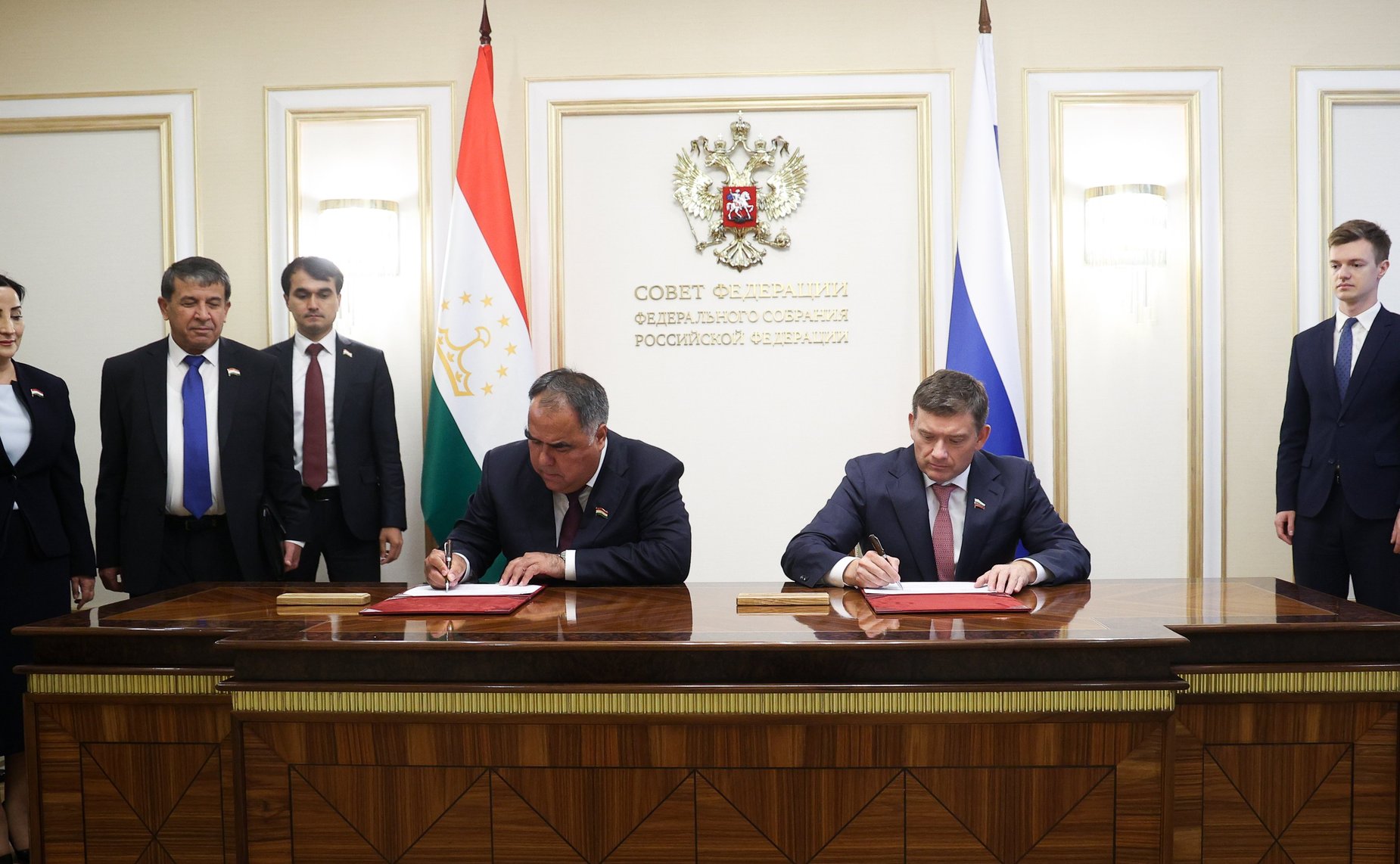 14-е заседание Комиссии по сотрудничеству Совета Федерации Федерального Собрания Российской Федерации и Маджлиси милли Маджлиси Оли Республики Таджикистан