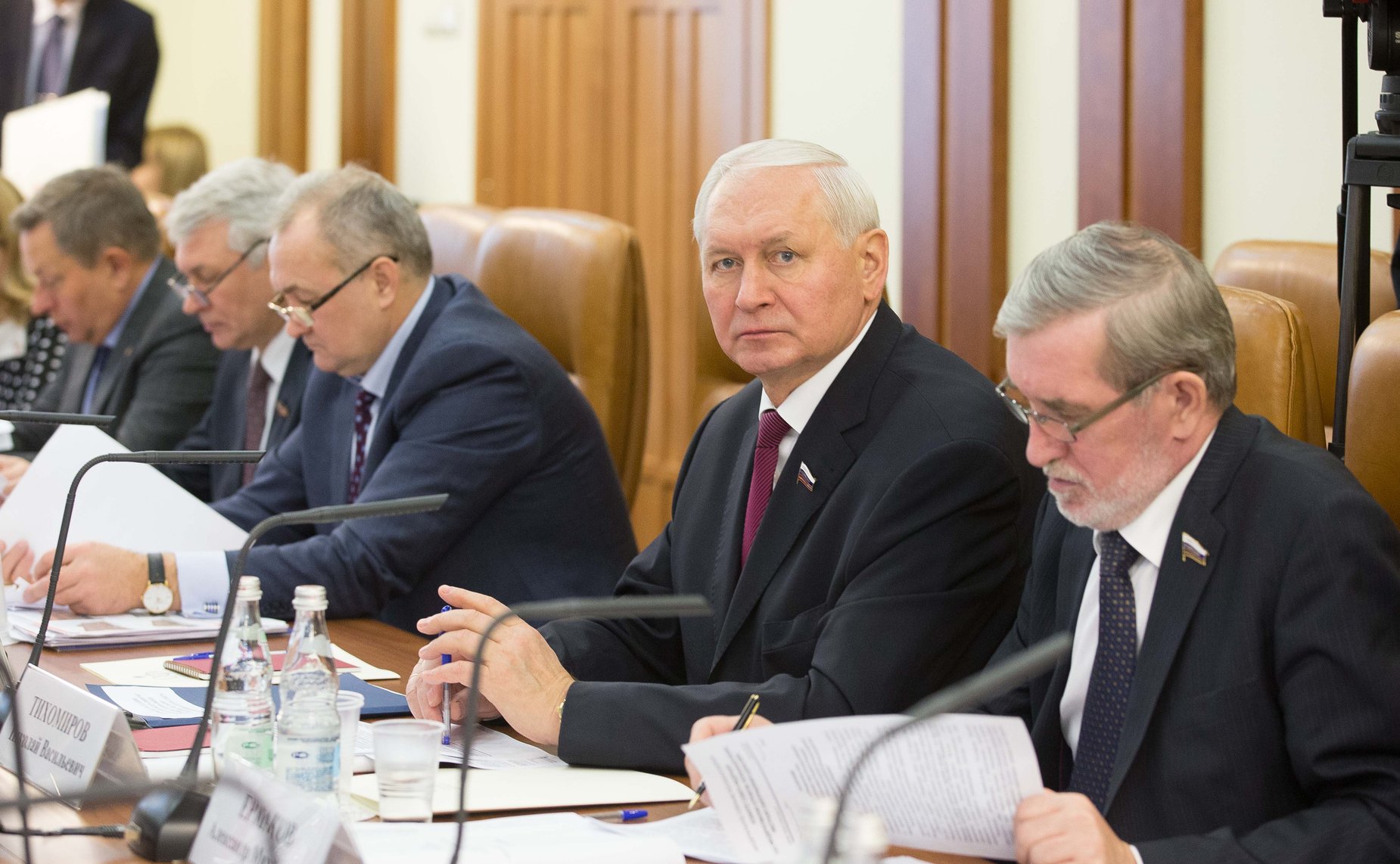 Н. Тихомиров Заседание Комитета Совета Федерации по федеративному устройству, региональной политике, местному самоуправлению и делам Севера