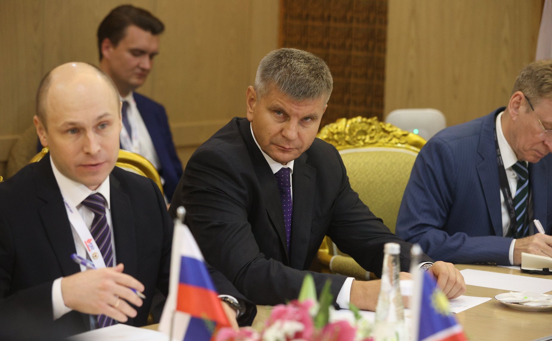 Встреча Председателя Совета Федерации Валентины Матвиенко с Председателем Национального Совета Парламента Республики Намибии Лукасом Синимбо Мухой