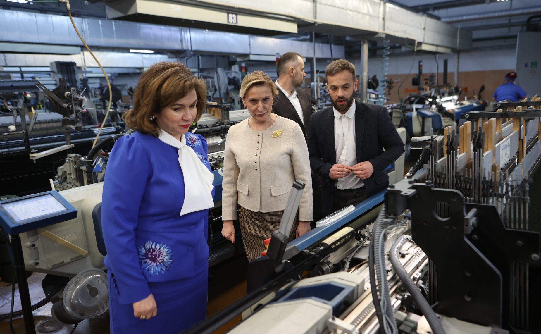 Заместитель Председателя Совета Федерации Инна Святенко посетила предприятие «Камволь»