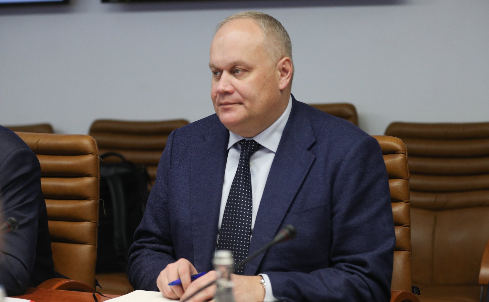 Совещание заместителя Председателя СФ Константина Косачева с руководством ОАО «РЖД» по межпарламентскому военно-патриотическому проекту «Поезд Памяти — Поезд Победы»