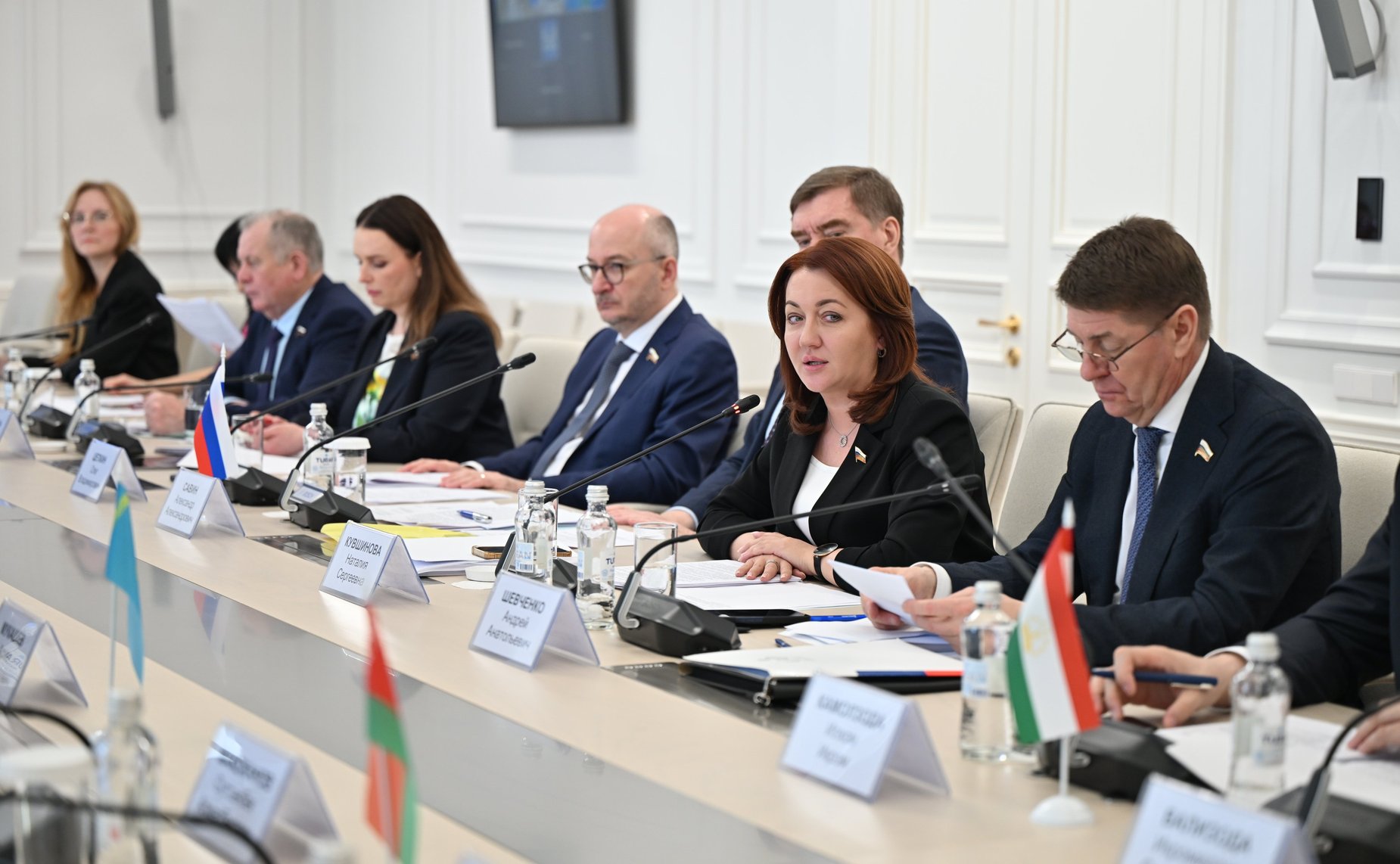 Сенаторы РФ приняли участие в заседании Постоянной комиссии МПА СНГ по изучению опыта государственного строительства и местного самоуправления