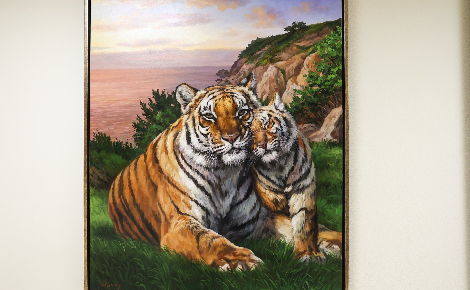 Открытие в Совете Федерации выставки творческих работ президента Международного союза художников-анималистов Сергея Ильинского-Акулова