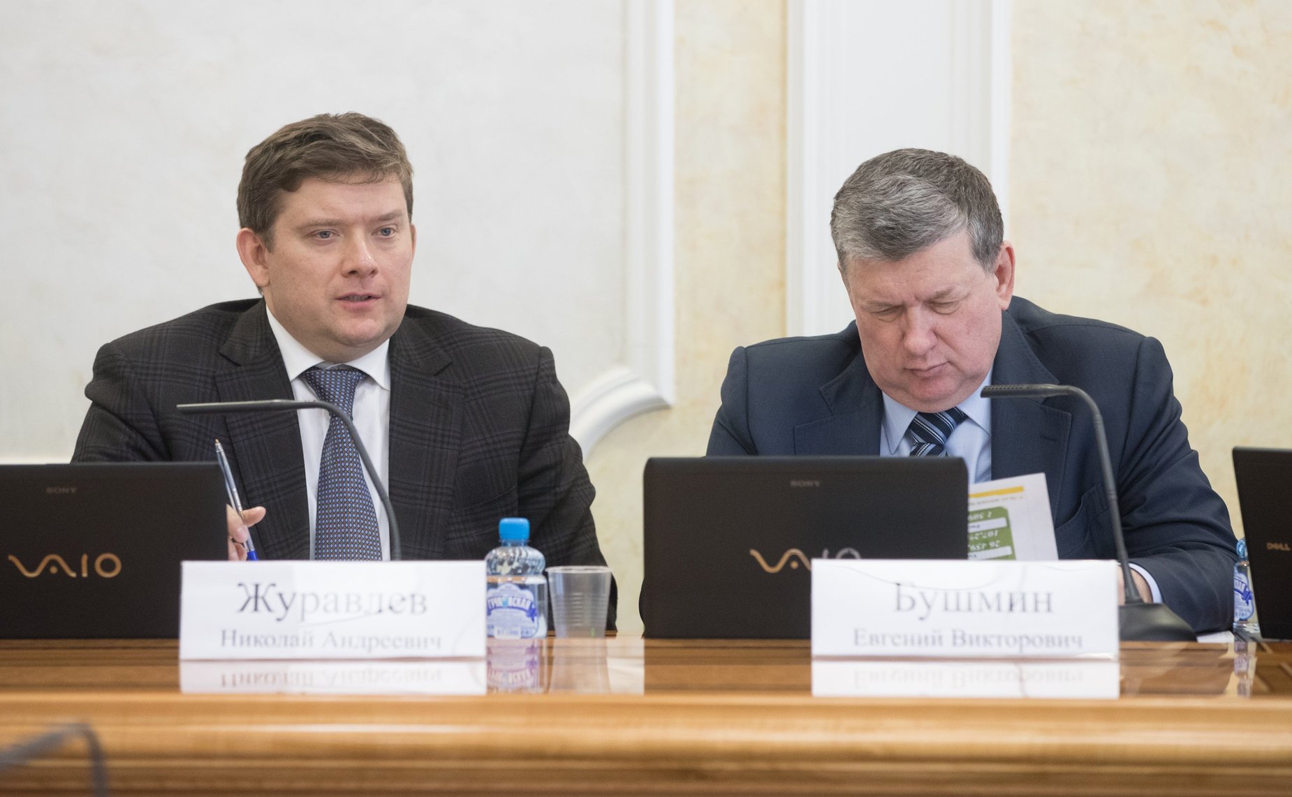 Н. Журавлев и Е. Бушмин