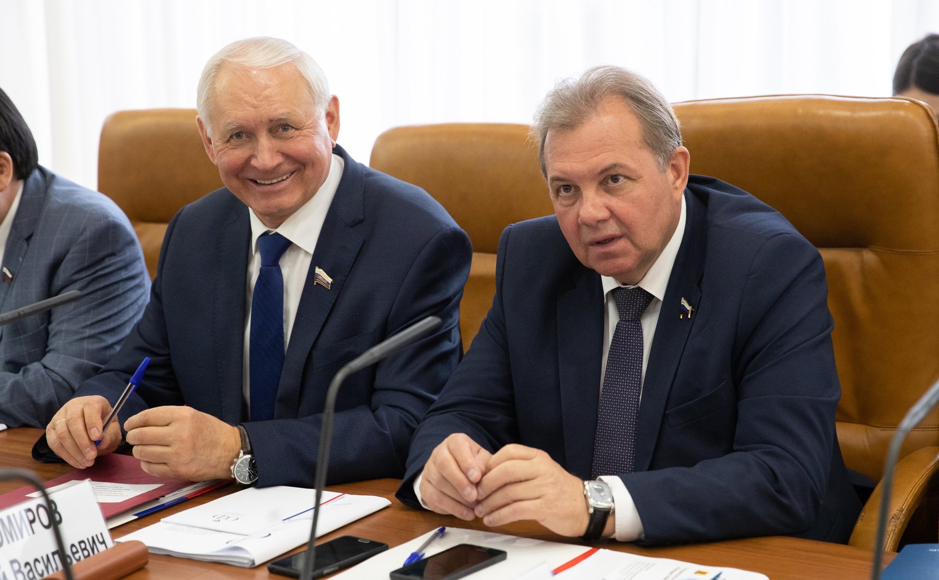 Николай Тихомиров и Виктор Павленко