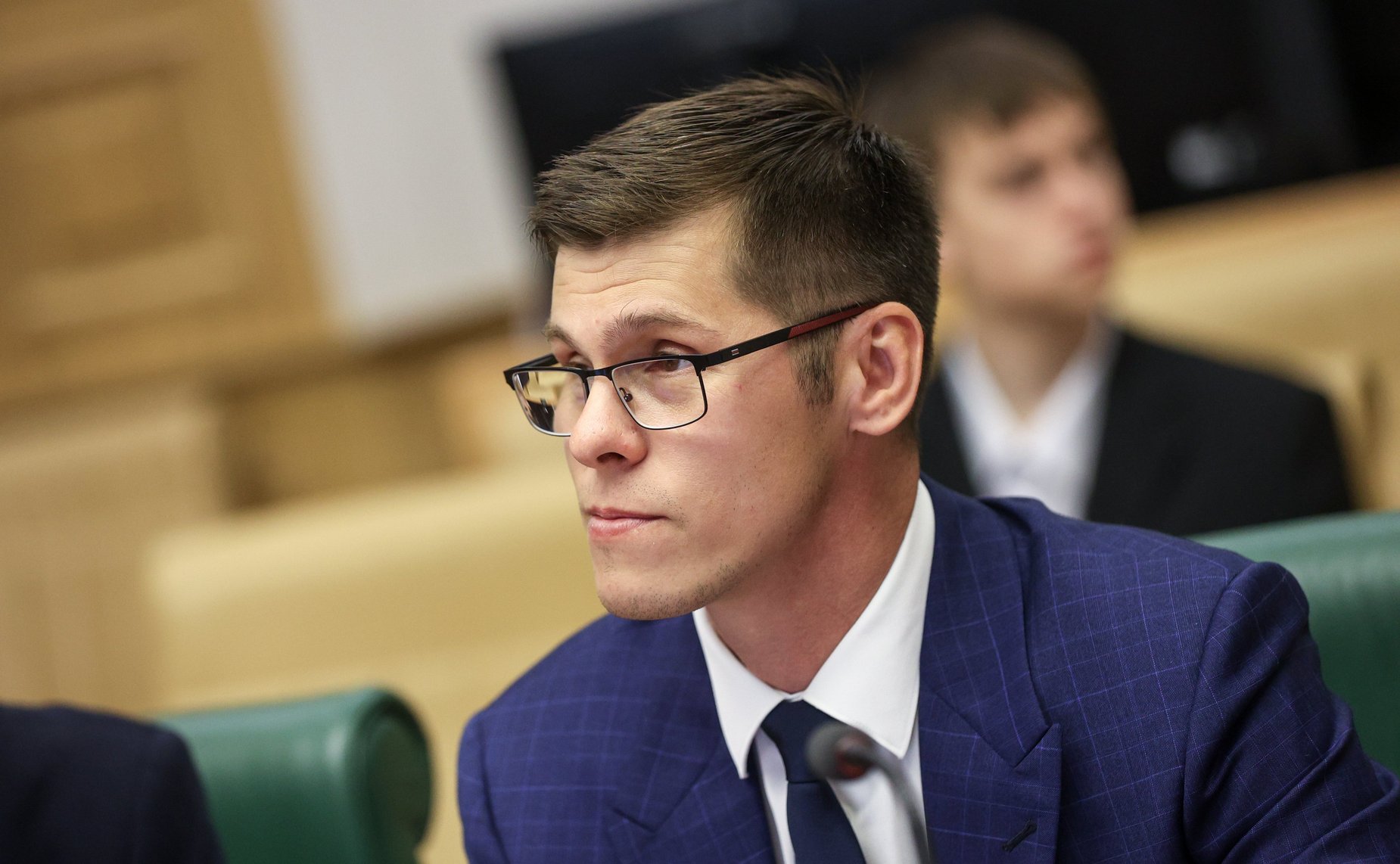 Встреча заместителя Председателя СФ Константина Косачева с участниками Практикума молодых гуманитариев «Новые связи для нового мира», организованного Международным молодежным центром РУДН им. Патриса Лумумбы