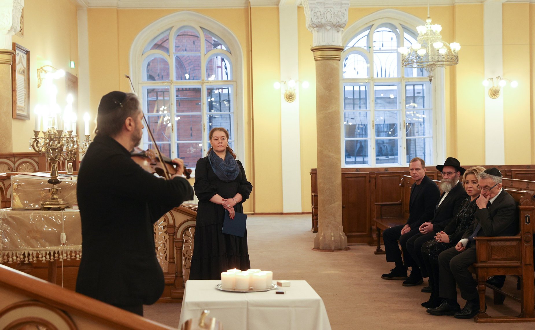 Валентина Матвиенко в Международный день памяти жертв Холокоста посетила Большую Хоральную Синагогу