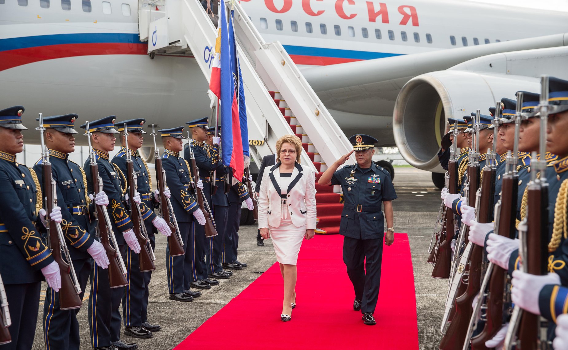Валентина Матвиенко посещает Республику Филиппины