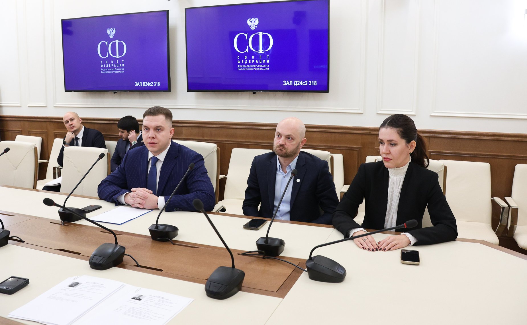 Встреча Андрея Клишаса с участниками конкурса «Лидеры России. Политика»