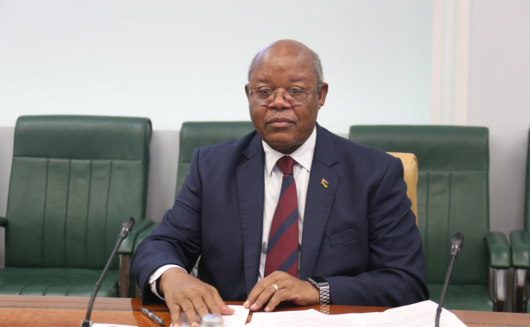 Встреча заместителя Председателя СФ Константина Косачева с Чрезвычайным и Полномочным Послом Республики Мозамбик в РФ Жозе Катупой