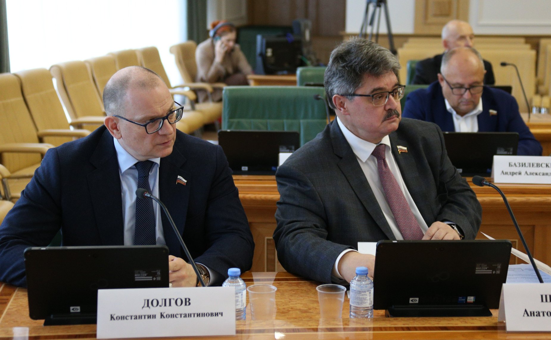 Встреча сенаторов Российской Федерации с руководителем Федерального агентства по рыболовству Ильёй Шестаковым в формате «Открытого диалога»