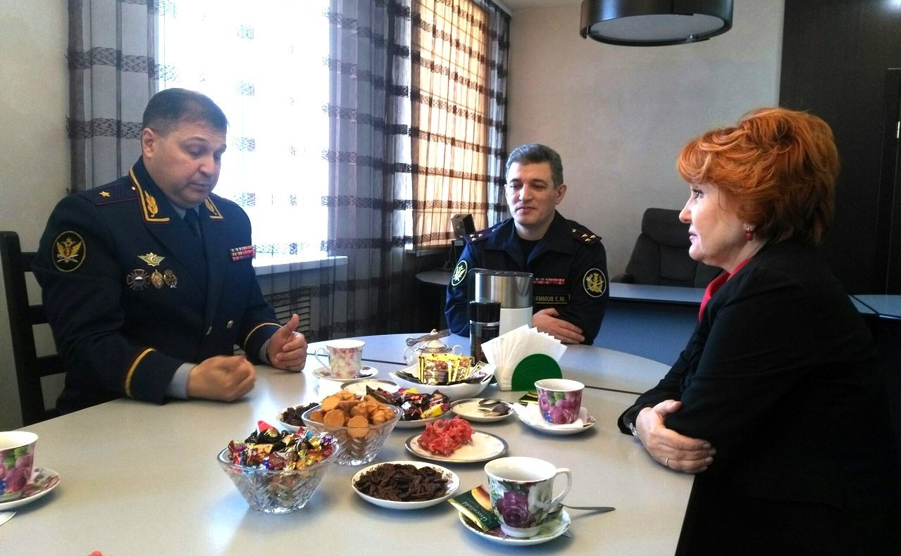 Н. Болтенко провела встречу с личным составом исправительной колонии № 9 Главного управления Федеральной службы исполнения наказаний