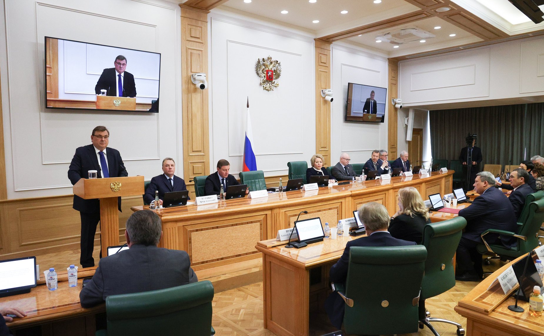 Состоялись консультации комитетов Совета Федерации по предложенной Президентом России кандидатуре на должность Министра юстиции РФ